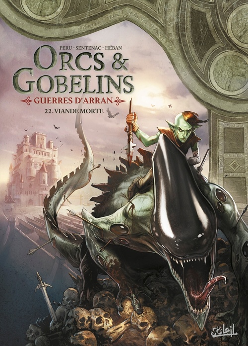 ebook cover of Orcs et Gobelins T22 - Guerres d'Arran - Viande Morte, by Olivier Peru