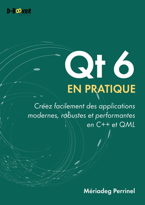 ebook cover of Qt 6 en pratique, by Mériadeg Perrinel