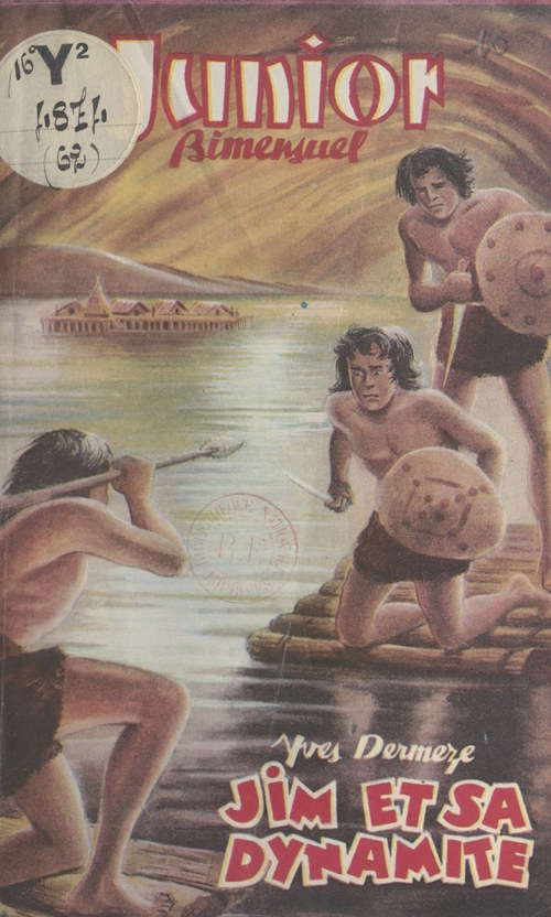 Couverture ebook de Jim et sa dynamite, de Yves Dermeze