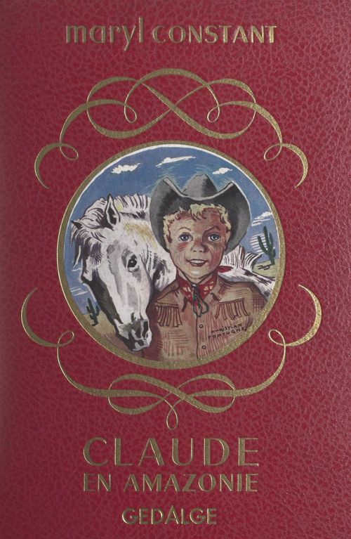 Couverture ebook de Claude en Amazonie, de Maryl Constant