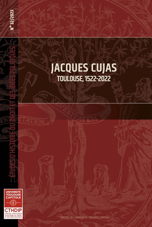 Couverture ebook de Jacques Cujas, de