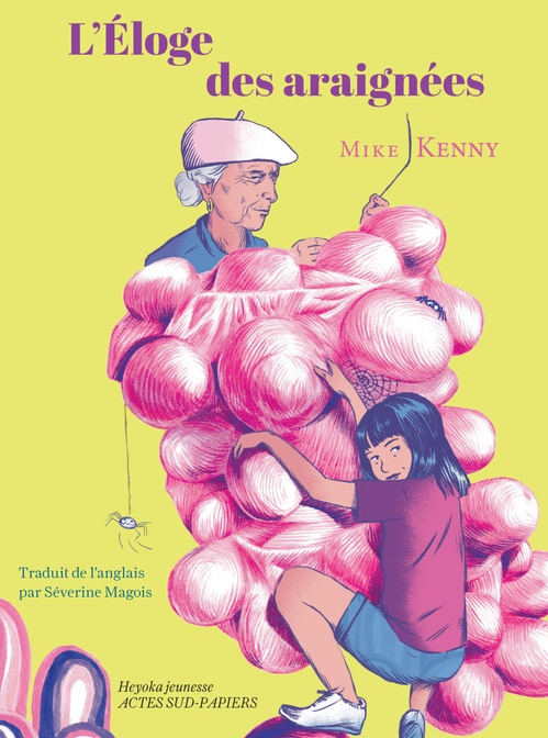 ebook cover of L'Éloge des araignées, by Mike Kenny, Zéline Visso