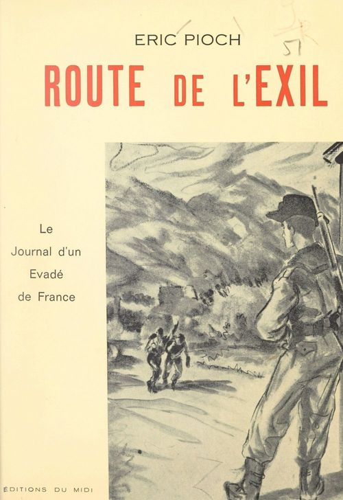 Couverture ebook de Route de l'exil, de Eric Pioch