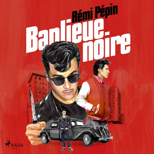 audiobook cover of Banlieue noire, by Remi Pepin