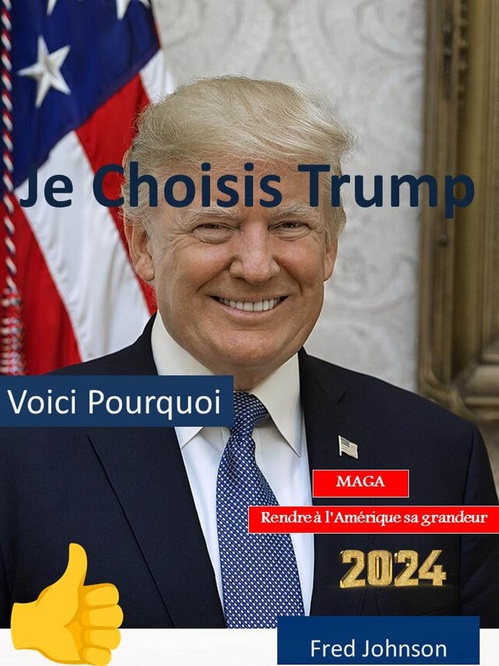 ebook cover of Je Choisis Trump, by Fred  Johnson