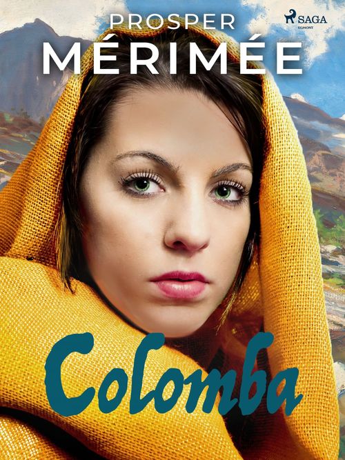 ebook cover of Colomba, by Prosper Merimee
