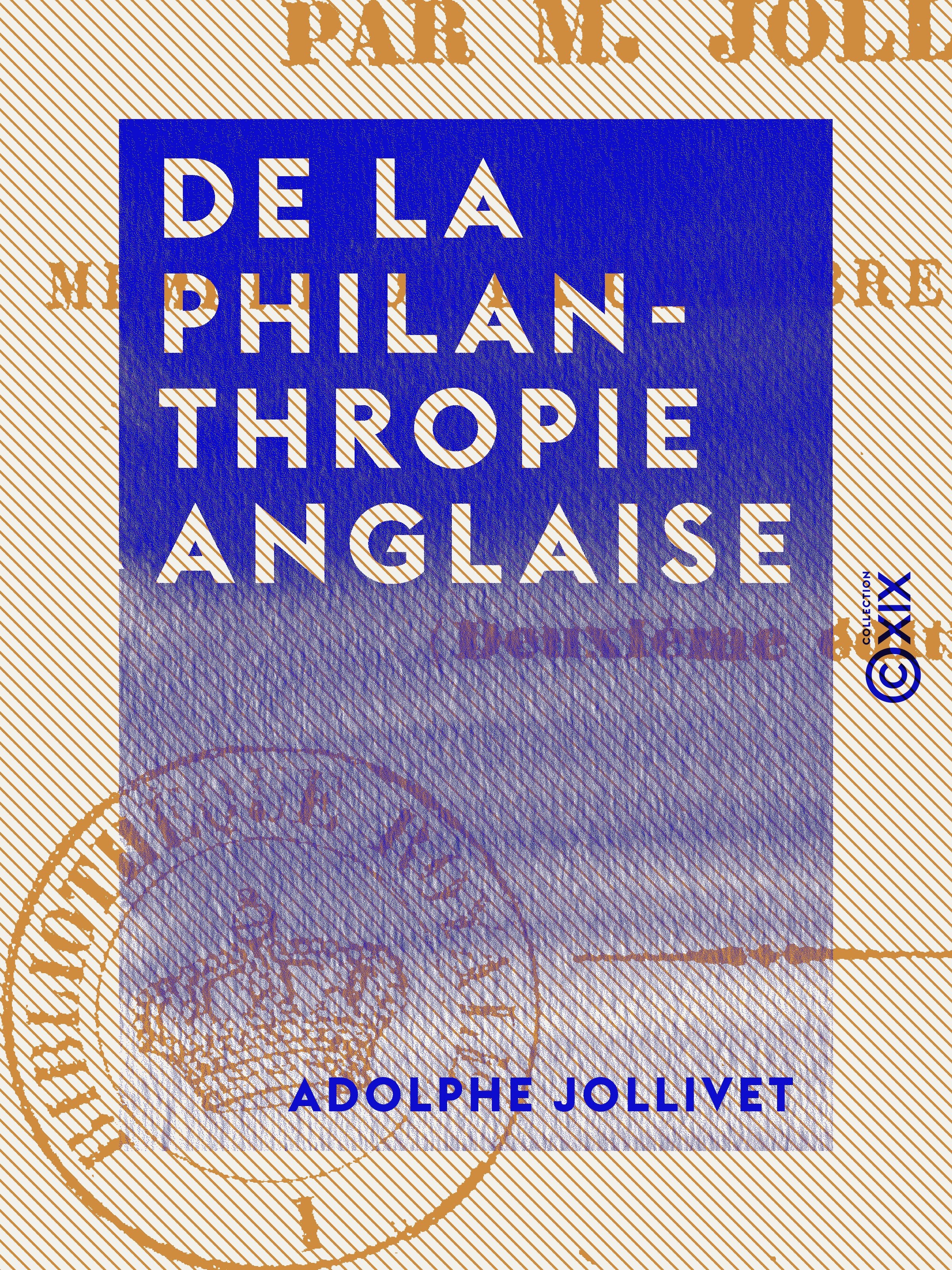 ebook cover of De la philanthropie anglaise, by Adolphe Jollivet