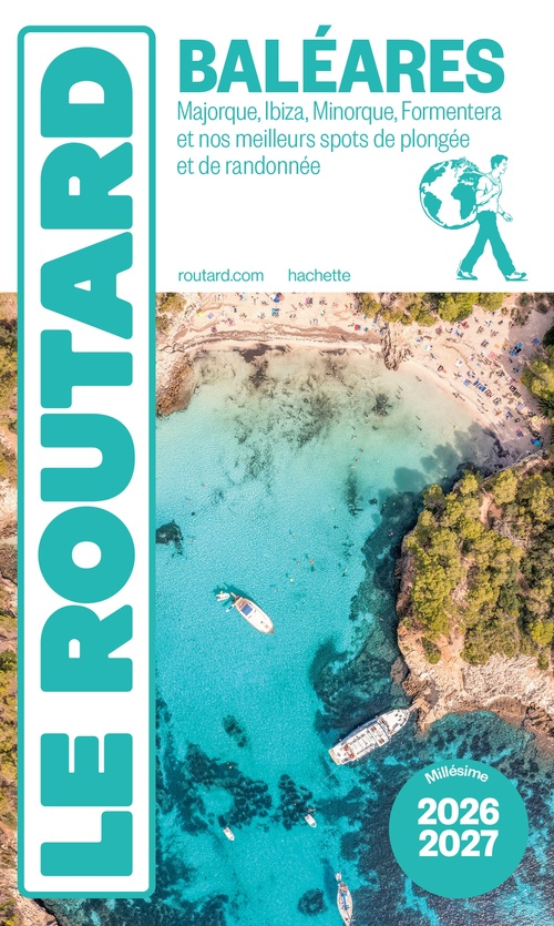 Couverture ebook de Guide du Routard Baléares 2026/27, de Collectif