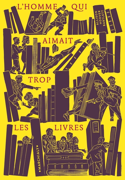 Couverture ebook de L'Homme qui aimait trop les livres, de Allison Hoover Bartlett