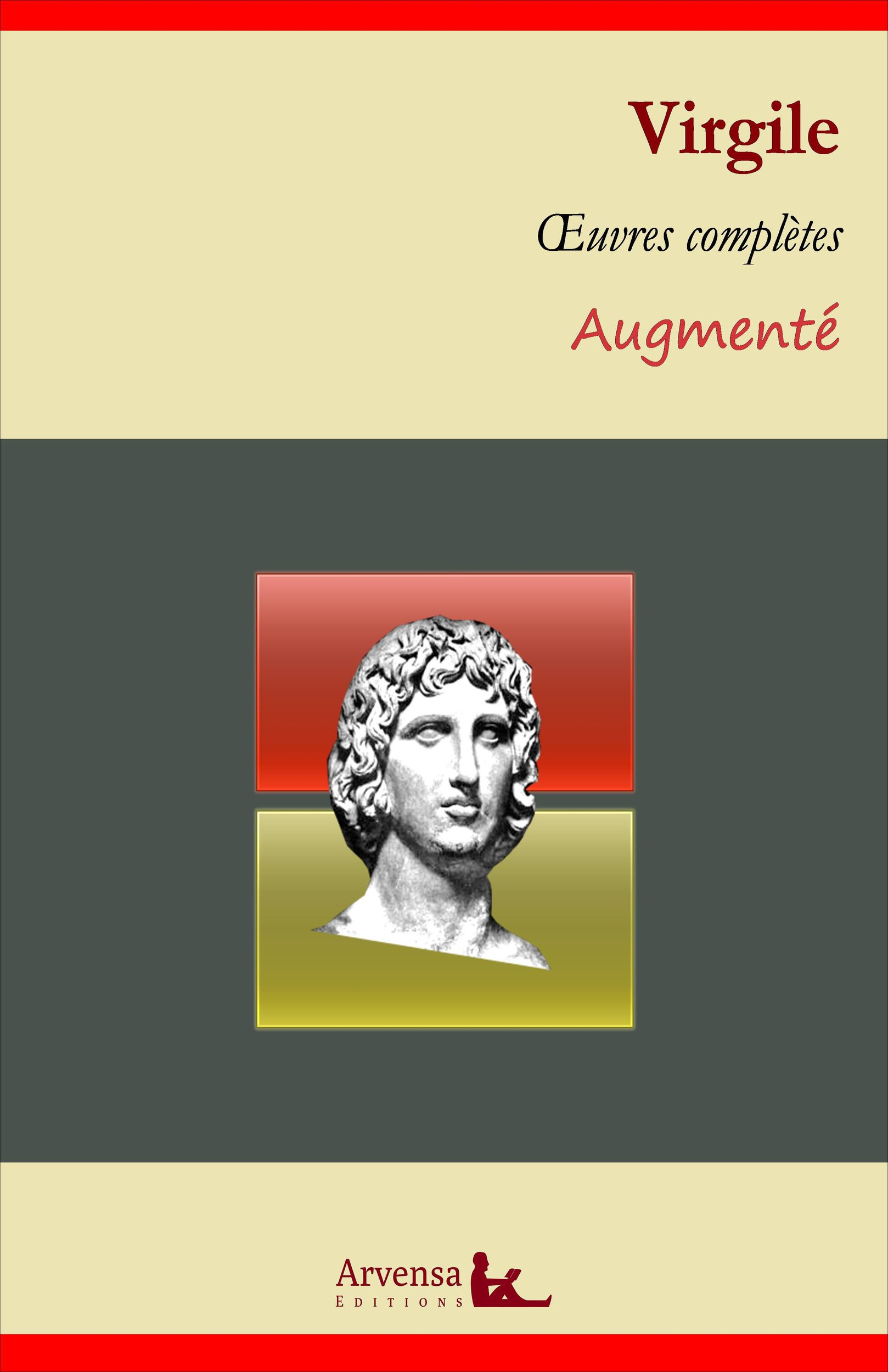 Couverture ebook de Virgile : Oeuvres complètes et annexes (annotées, illustrées), de Virgile