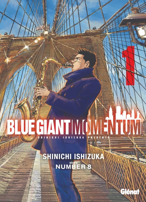 Couverture ebook de Blue Giant Momentum - Tome 01, de Shinichi Ishizuka, Number 8