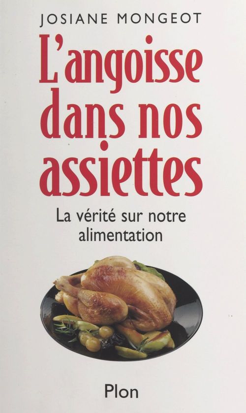 ebook cover of L'angoisse dans nos assiettes, by Josiane Mongeot