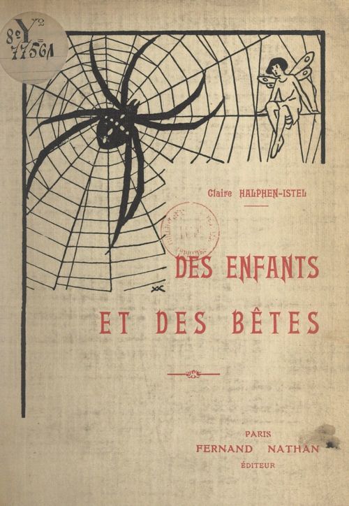 Couverture ebook de Des enfants et des bêtes, de Claire Halphen-Istel