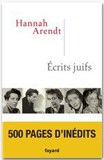 Couverture ebook de Ecrits juifs, de Hannah Arendt