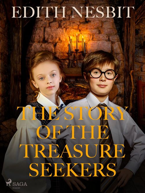 ebook cover of The Story of The Treasure Seekers, by Edith Nesbit