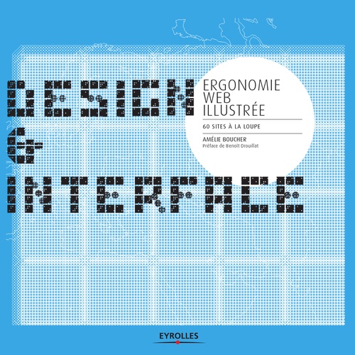 Couverture ebook de Ergonomie web illustrée, de Amélie Boucher