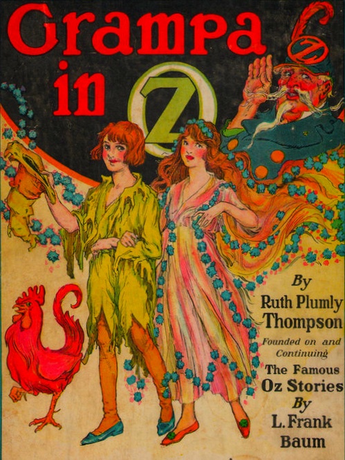 Couverture ebook de Grampa in Oz, de Ruth Plumly Thompson