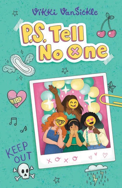 ebook cover of P.S. Tell No One, by Vikki VanSickle