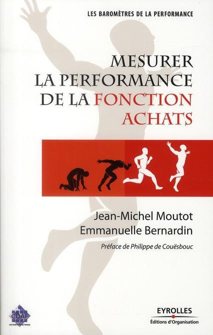 ebook cover of Mesurer la performance de la fonction achats, by Moutot/Bernardi