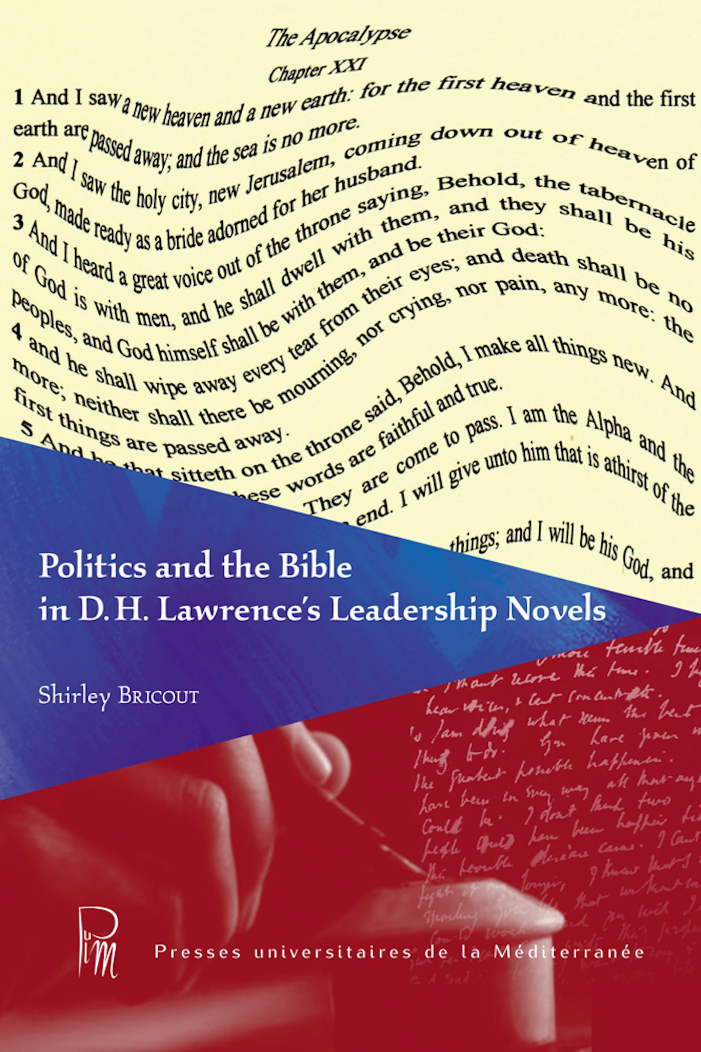 Couverture ebook de Politics and the Bible in D.H. Lawrence's Leadership Novels, de Shirley Bricout