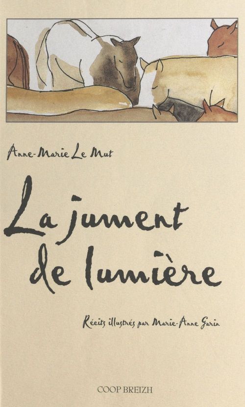 ebook cover of La Jument de lumière, by Garin, Le Mut