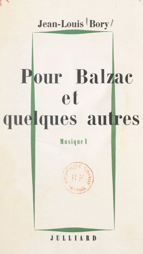 Couverture ebook de Musique... (1), de Jean-Louis Bory