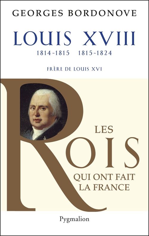 ebook cover of Louis XVIII, by Georges Bordonove