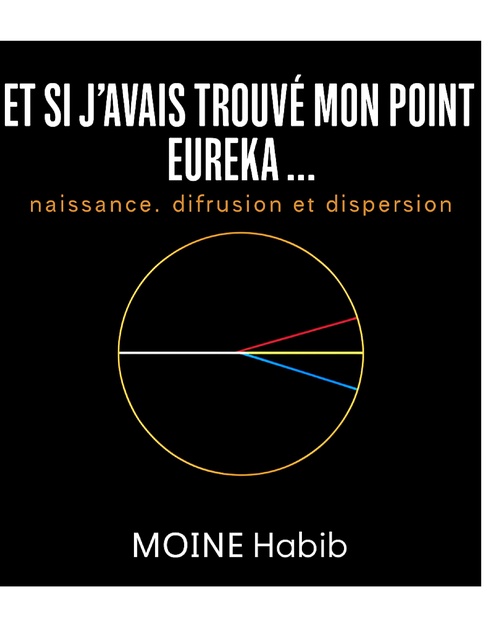 Couverture ebook de Et si j'avais trouvé mon point eurêka: Naissance, diffusion et dispersion., de Habib MOINE