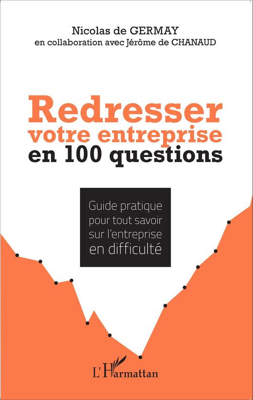 Couverture ebook de Redresser votre entreprise en 100 questions, de Nicolas de Germay