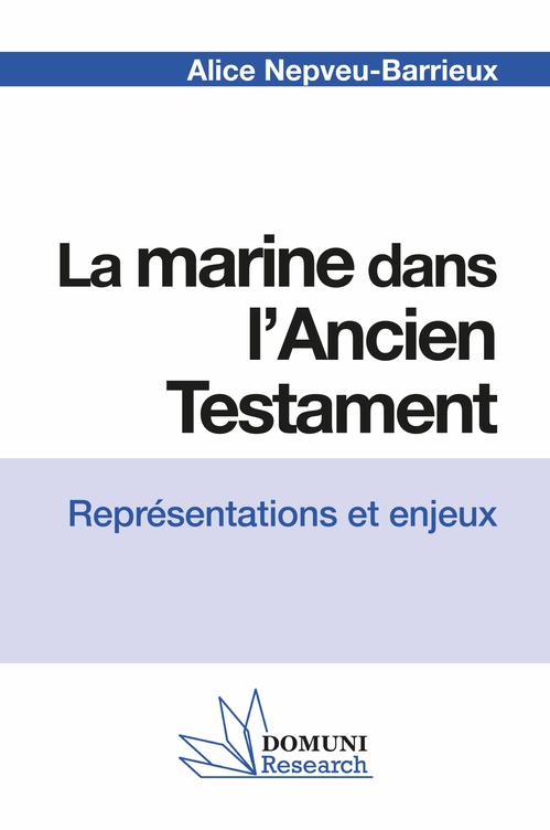 Couverture ebook de La marine dans l´Ancien Testament, de Alice Nepveu-Barrieux