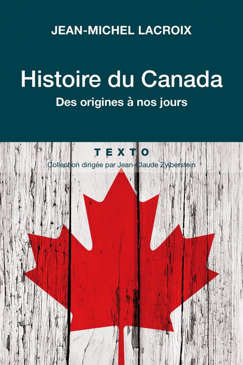 ebook cover of Histoire du Canada, by Jean-michel Lacroix