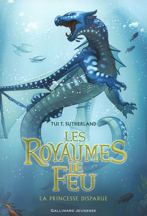 ebook cover of Les Royaumes de Feu (Tome 2) - La Princesse disparue, by Tui T. Sutherland