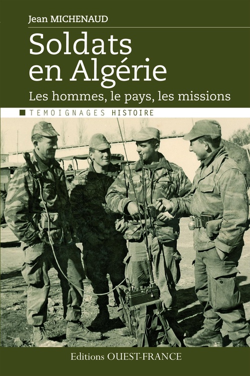 Couverture ebook de Soldats en Algérie, de Jean Michenaud