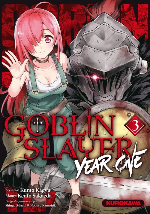 Couverture ebook de Goblin Slayer Year One - Tome 03, de Kumo Kagyu, Kento Sakaeda