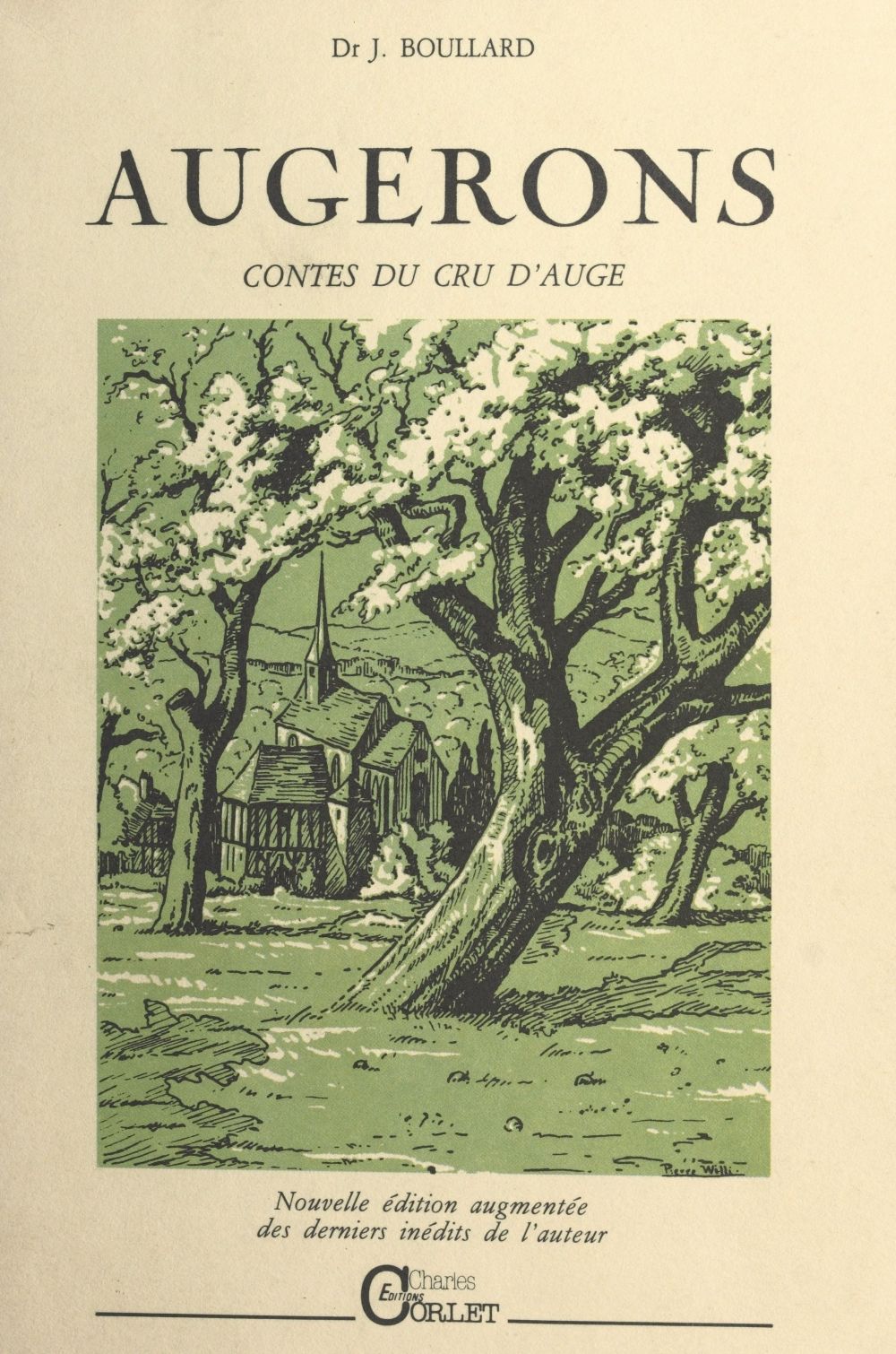 Couverture ebook de Augerons : contes du cru d'Auge, de Jean Boullard