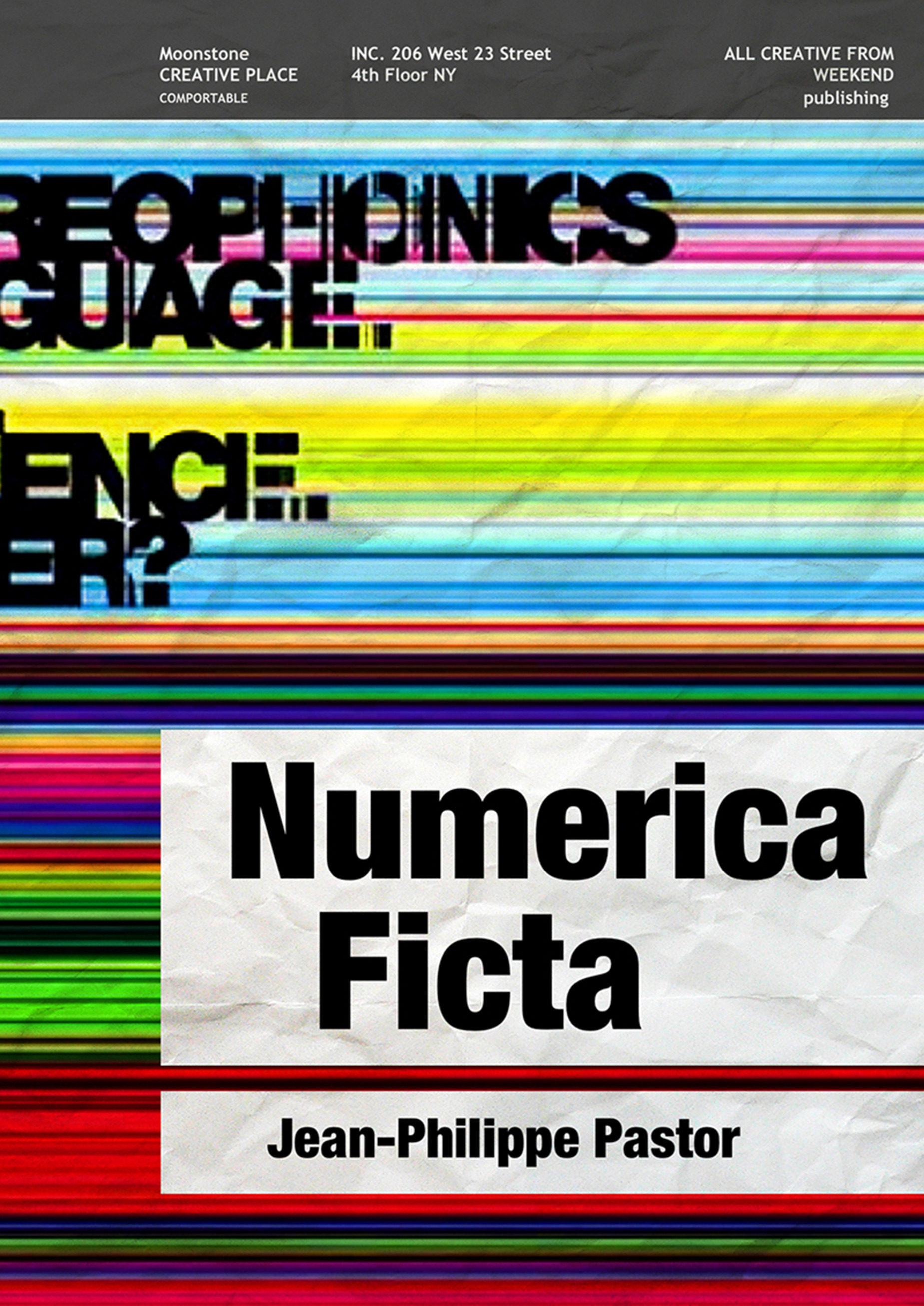 Couverture ebook de Numerica Ficta, de Jean-Philippe Pastor