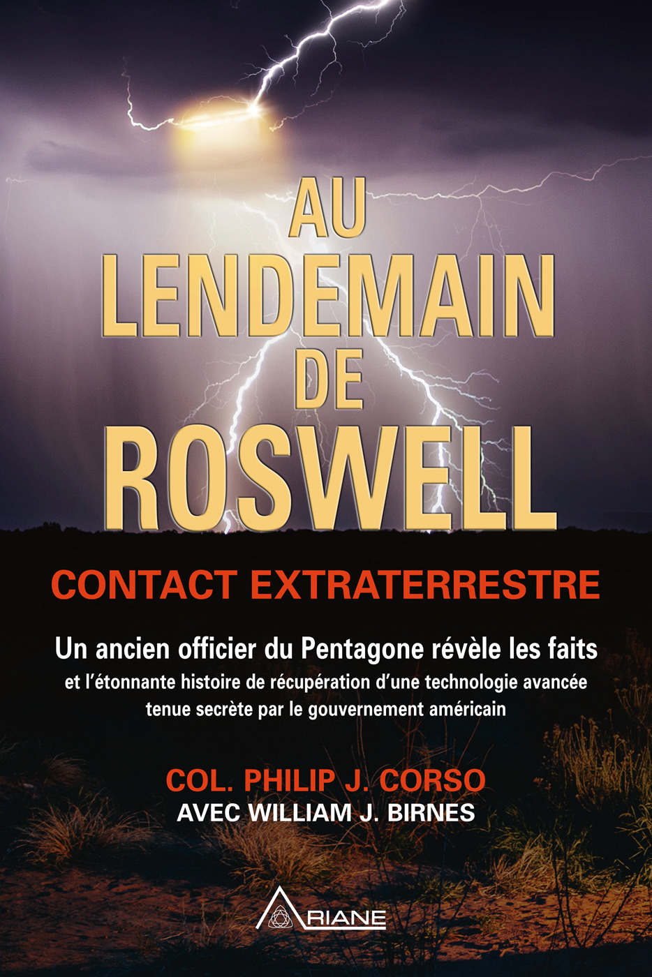ebook cover of Au lendemain de Roswell, by Philip J. Corso