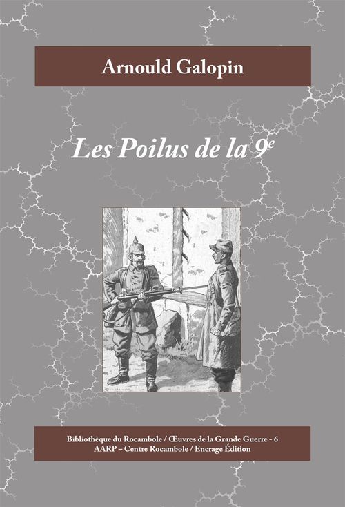 Couverture ebook de Les Poilus de la 9e, de Arnould Galopin