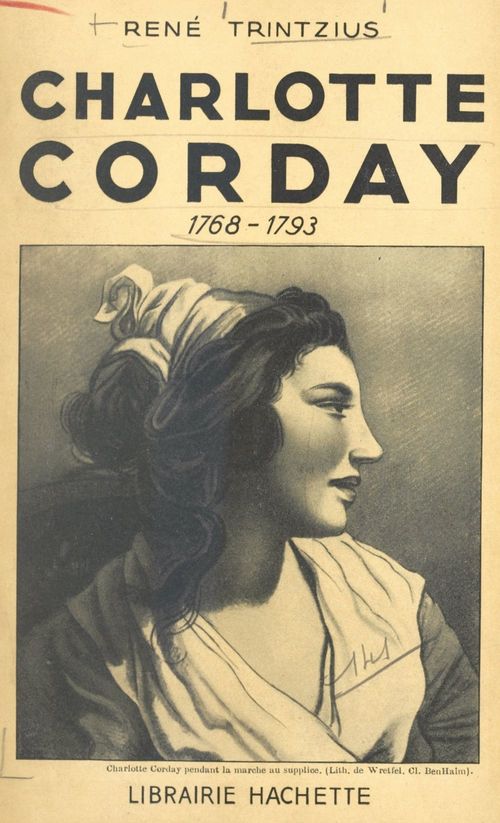 ebook cover of Charlotte Corday, by Rene Trintzius