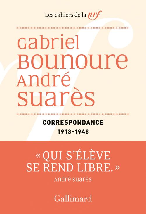 Couverture ebook de Correspondance (1913-1948), de Gabriel Bounoure, André Suarès