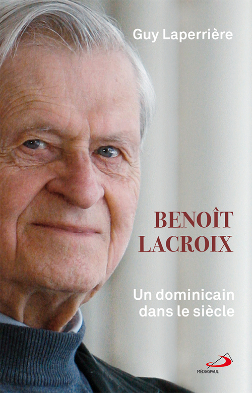 Couverture ebook de Benoît Lacroix, de Guy Laperrière