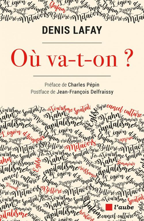 Couverture ebook de Où va-t-on ?, de Denis LAFAY