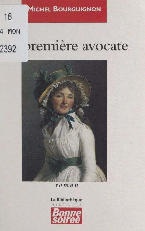 ebook cover of La première avocate, by Michel Bourguignon