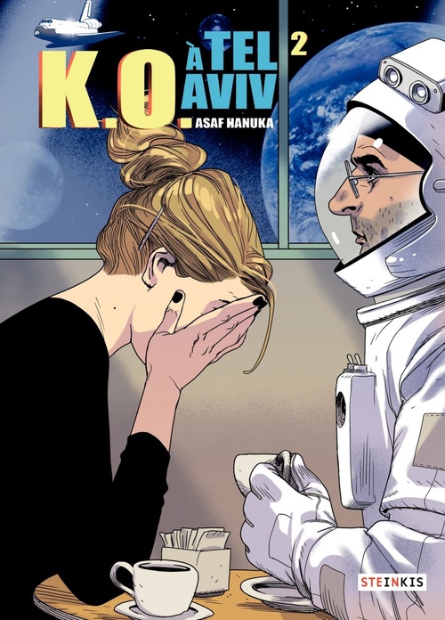 Couverture ebook de K.O. à Tel Aviv - Tome 2, de Asaf Hanuka