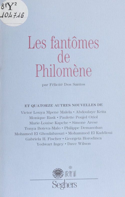 Couverture ebook de Les Fantômes de Philomène et quatorze autres nouvelles, de Collectif
