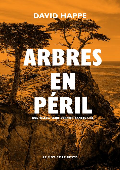 ebook cover of Arbres en péril, by David Happe