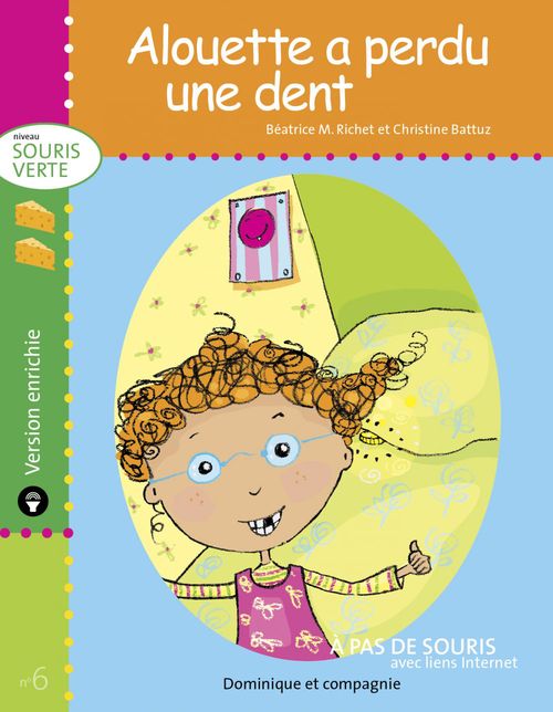 Couverture ebook de Alouette a perdu une dent - version enrichie, de Béatrice m. Richet