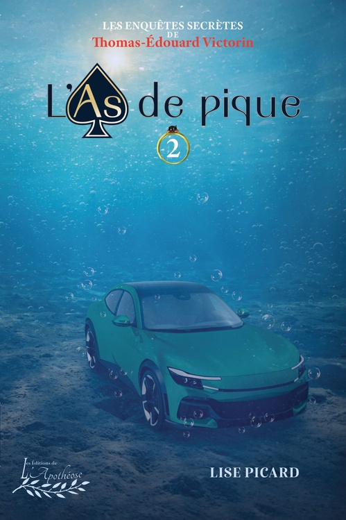Couverture ebook de L'as de pique, de Lise Picard