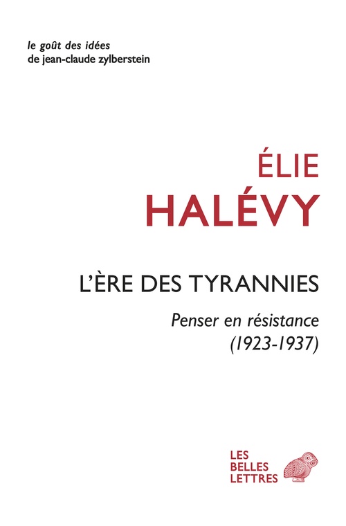 ebook cover of L'Ère des tyrannies, by Elie Halévy