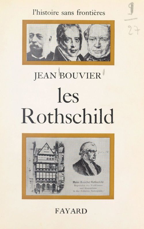 Couverture ebook de Les Rothschild, de Jean Bouvier